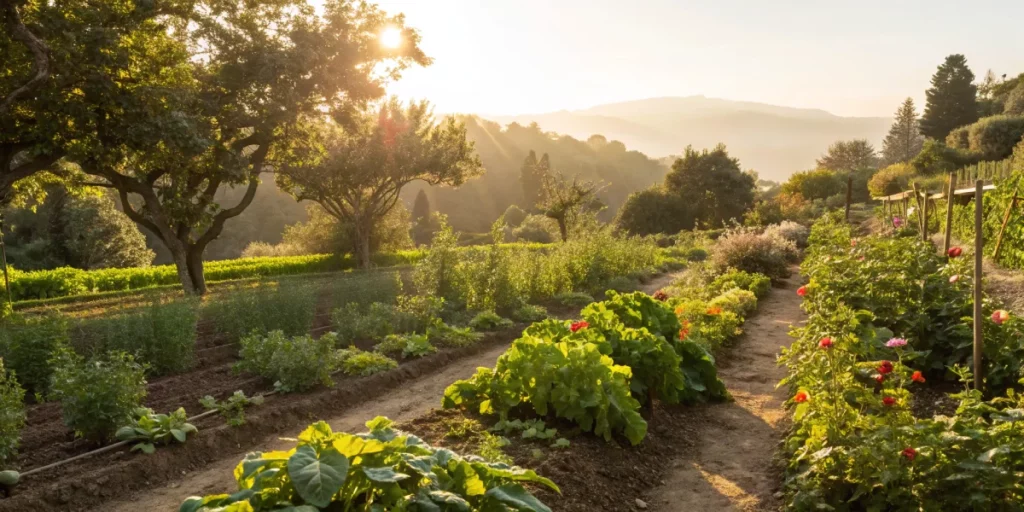 Outdoor cultivation of Arjans Ultra Haze 2 strain plants growing in lush, nutrient-rich soil under abundant natural sunlight.