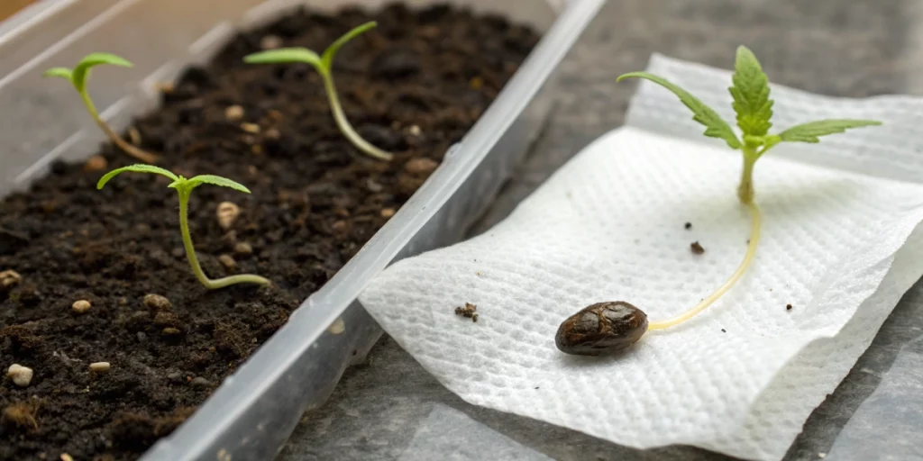 Comparing Paper Towel and Soil for Seed Germination