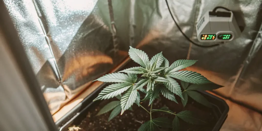 Autoflower Seedling Temp and Humidity